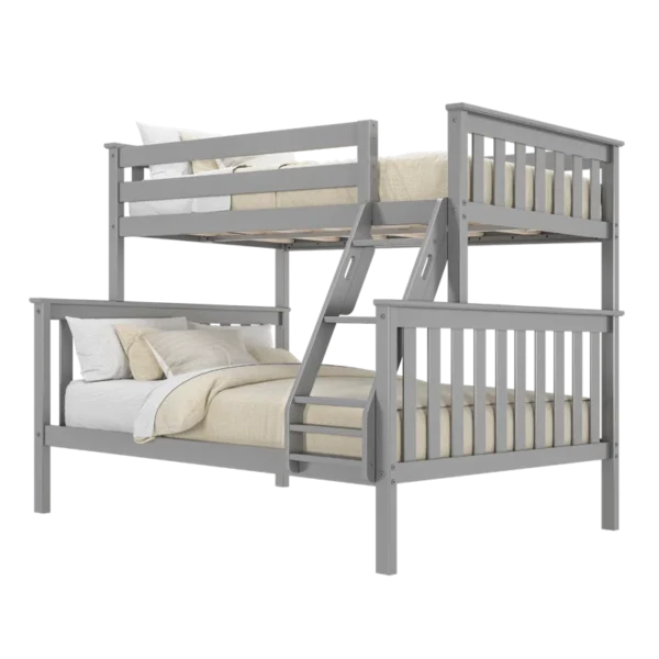Trio Wooden Bunk Bed - Double & Single Combo