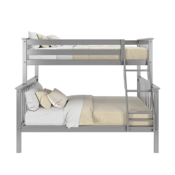 Trio Wooden Bunk Bed - Double & Single Combo - Image 2