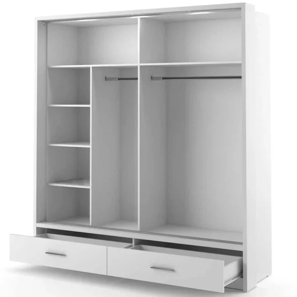 Karla Wardrobe - 2 Sliding Doors with Matt Finish - Image 10