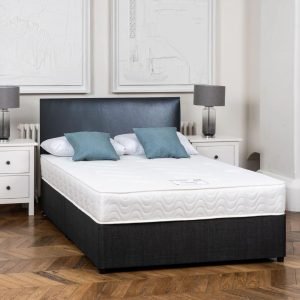 Divan Bed with 2000 Pocket Sprung Mattress and Headboard