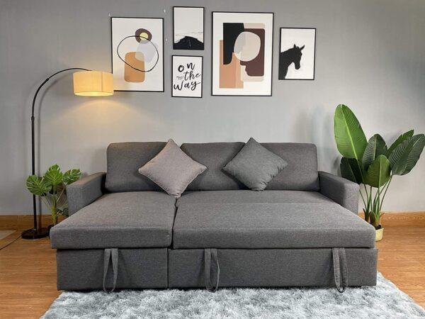 3 Seater Regal Ottoman Corner Sofa Bed - Image 2